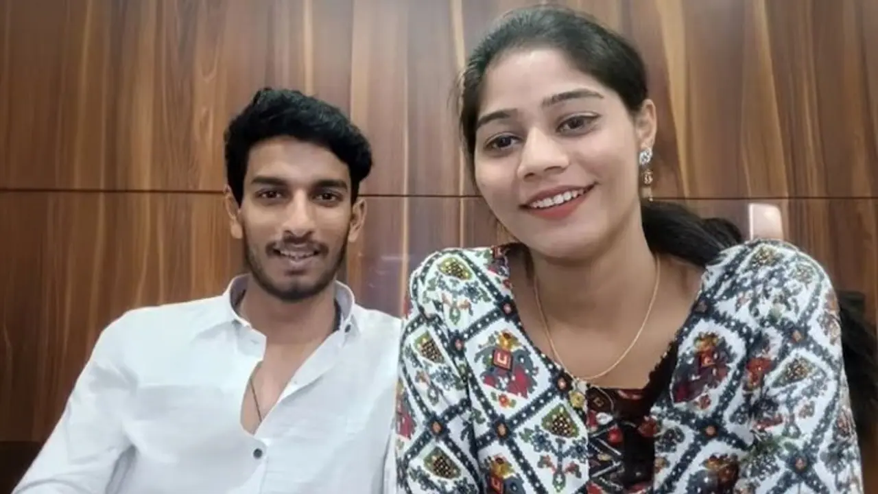 Raj Kushwaha sonam Raghuvanshi New photo