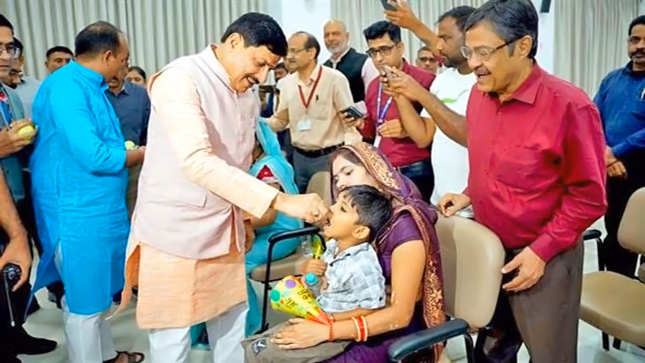 CM Mohan Yadav inaugurated Pulse Polio campaign