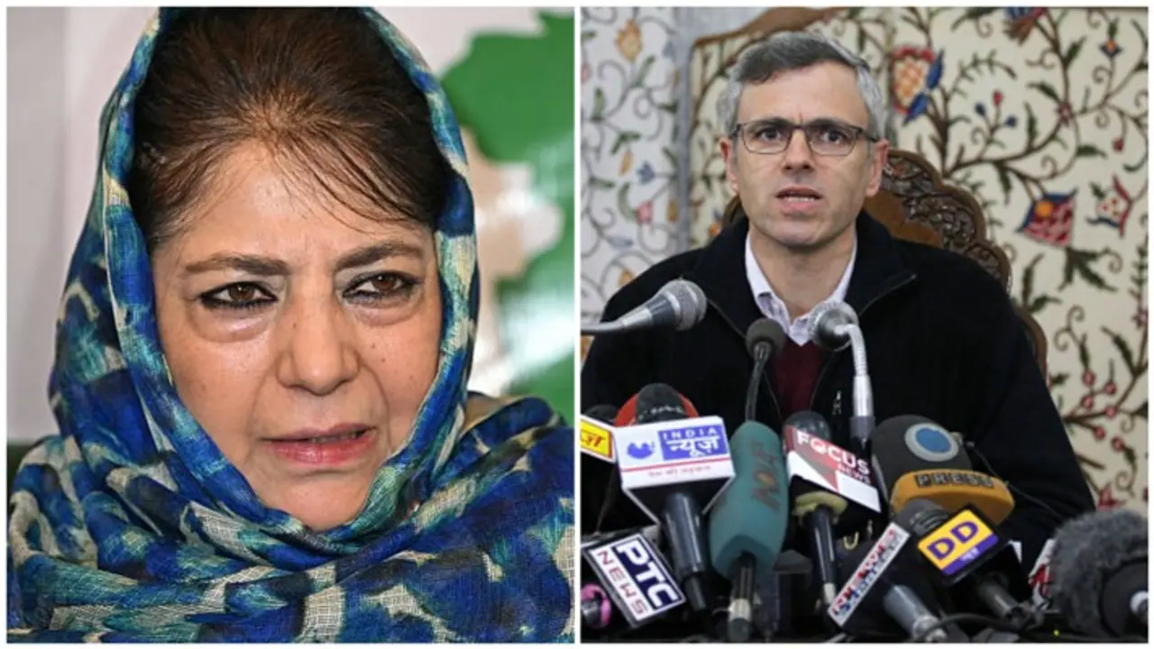 Mehbooba Mufti/Omar Abdullah