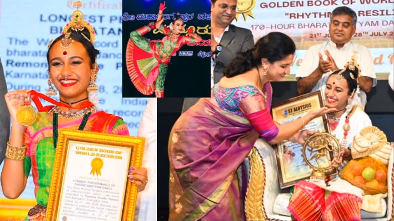  Remona Perera Sets New World Record with 170 Hours of Continuous Bharatanatyam