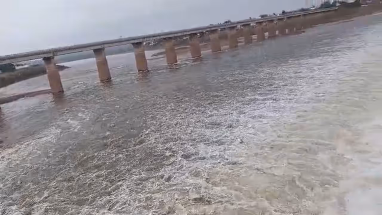 Almatti Dam nears Full Reservoir Level after heavy Maharashtra rains Almatti Dam nears Full Reservoir Level after heavy Maharashtra rains