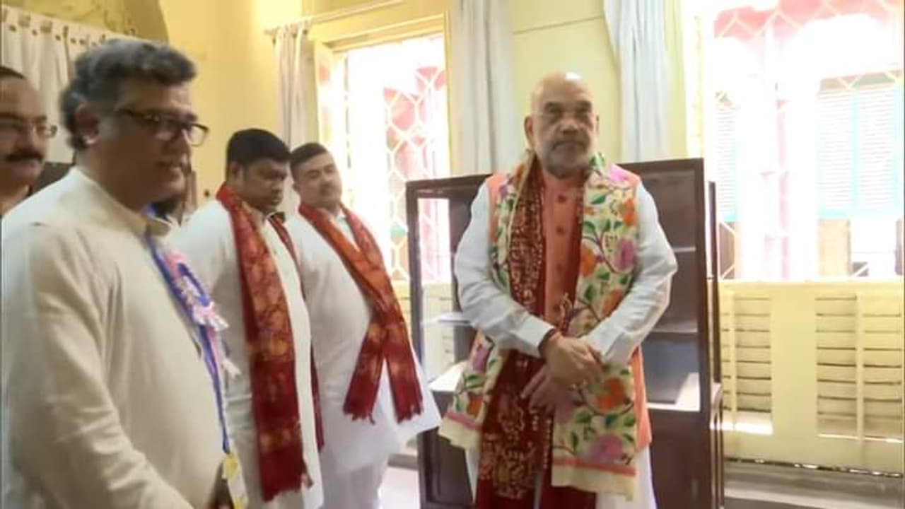 amit shah in rabindra jayanti in kolkata amit shah in rabindra jayanti in kolkata