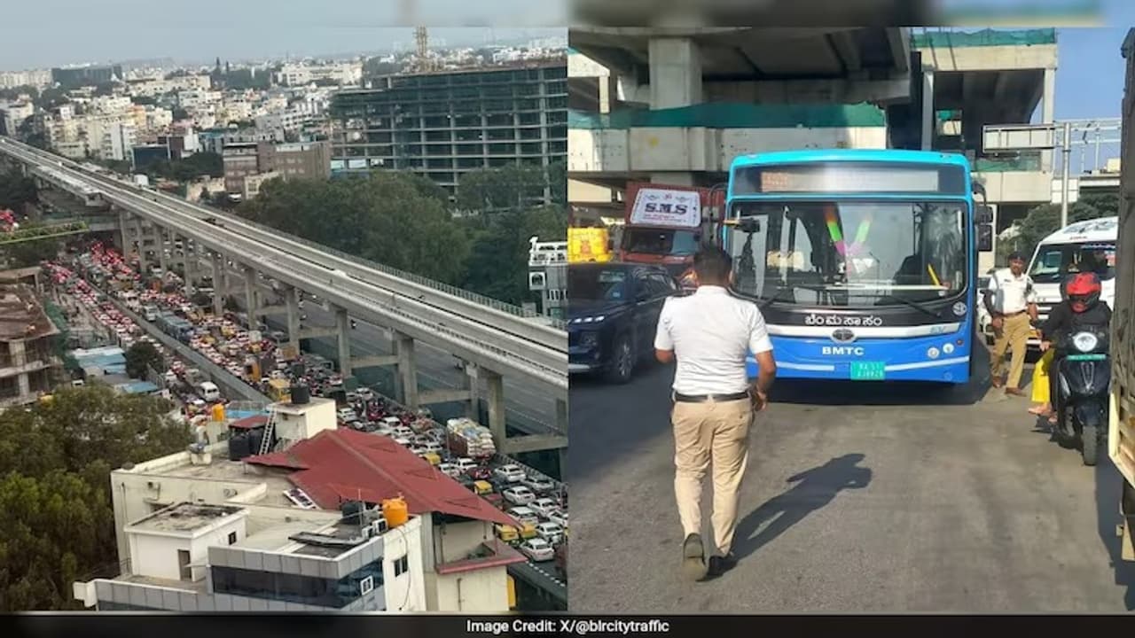 BMTC ORR traffic jam