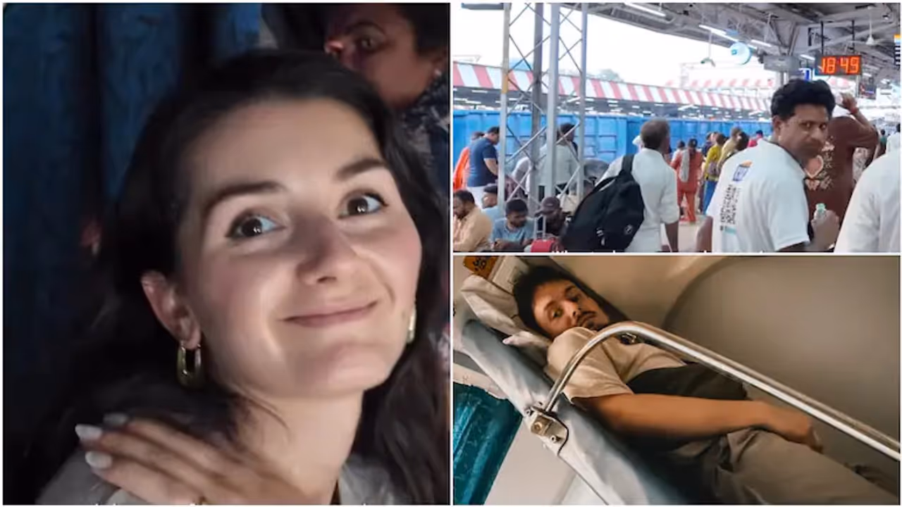 Dutch Tourist Surprised By India's 2AC Train After Paying Rs 660, Praises Privacy And Cooling Dutch Tourist Surprised By India's 2AC Train After Paying Rs 660, Praises Privacy And Cooling