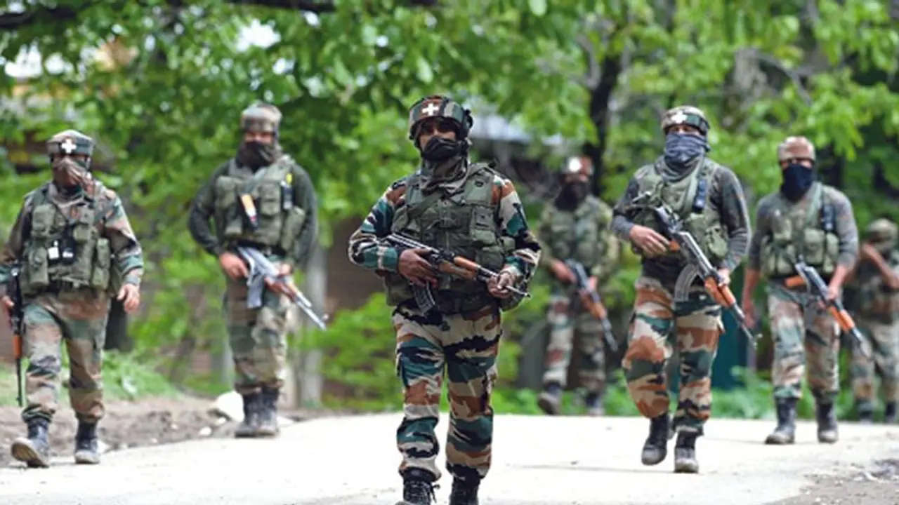 Four terrorists have been killed in the ongoing encounter in Pinjora area of Shopian district J&K KPS