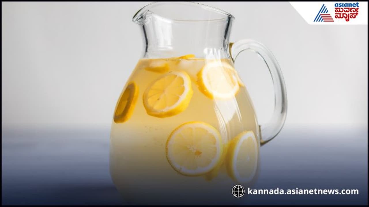 lemon water
