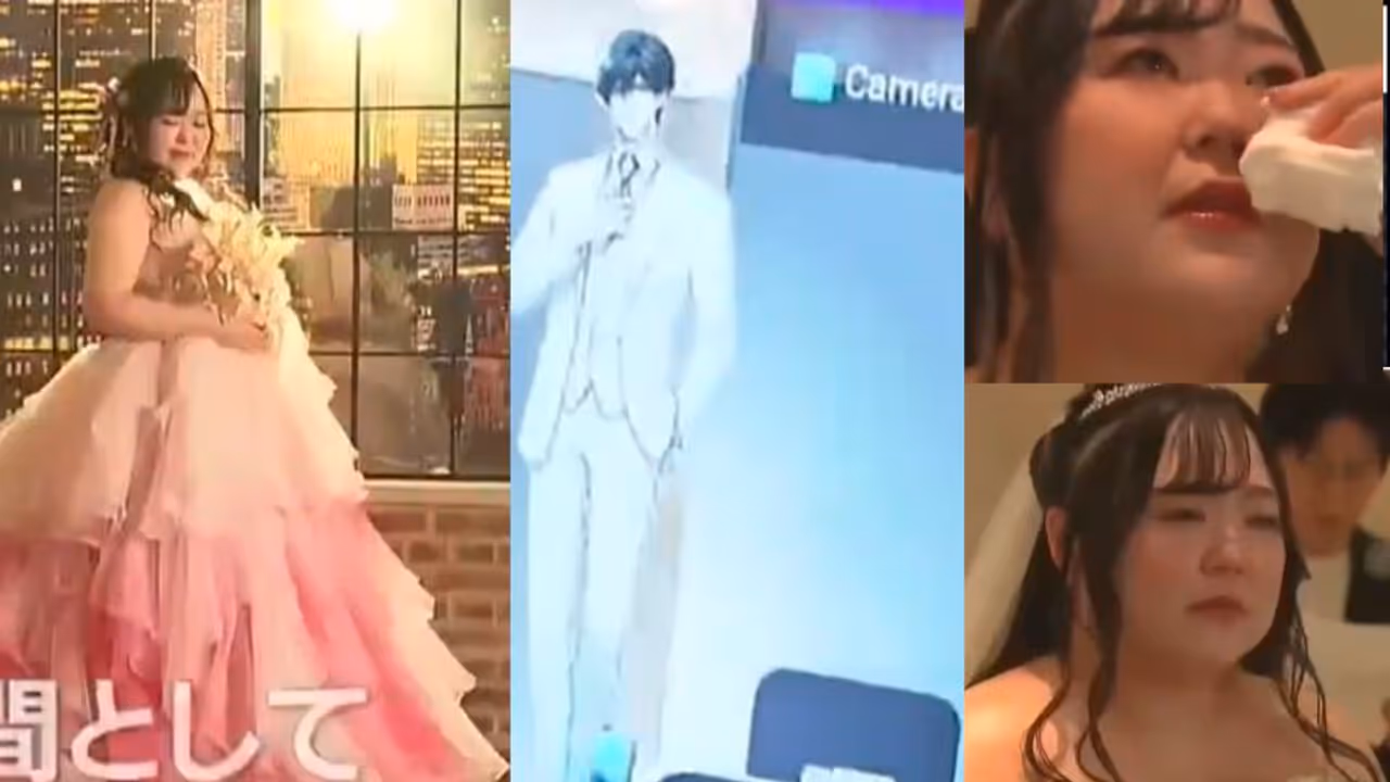 japanees woman marries a AI man