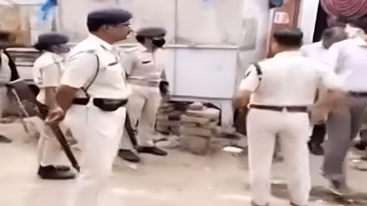 West Bengal Murshidabad bomb blast scare