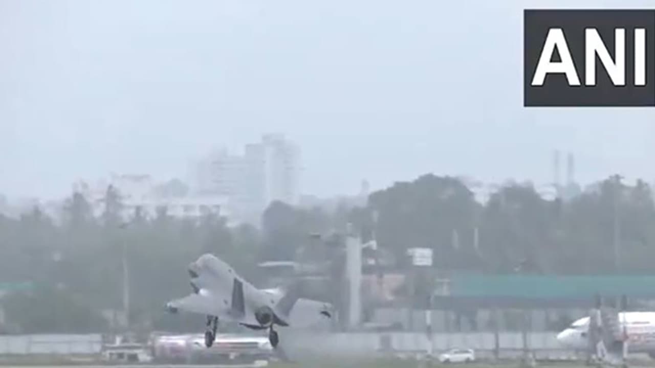 British Navy's F 35 fighter jet. (Photo/ANI)