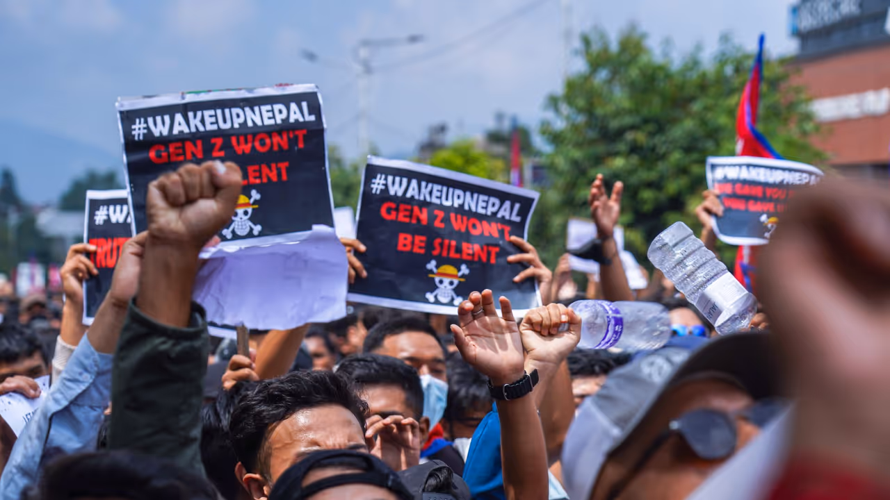 Gen Z Protests Corruption And Social Media Ban In Nepal