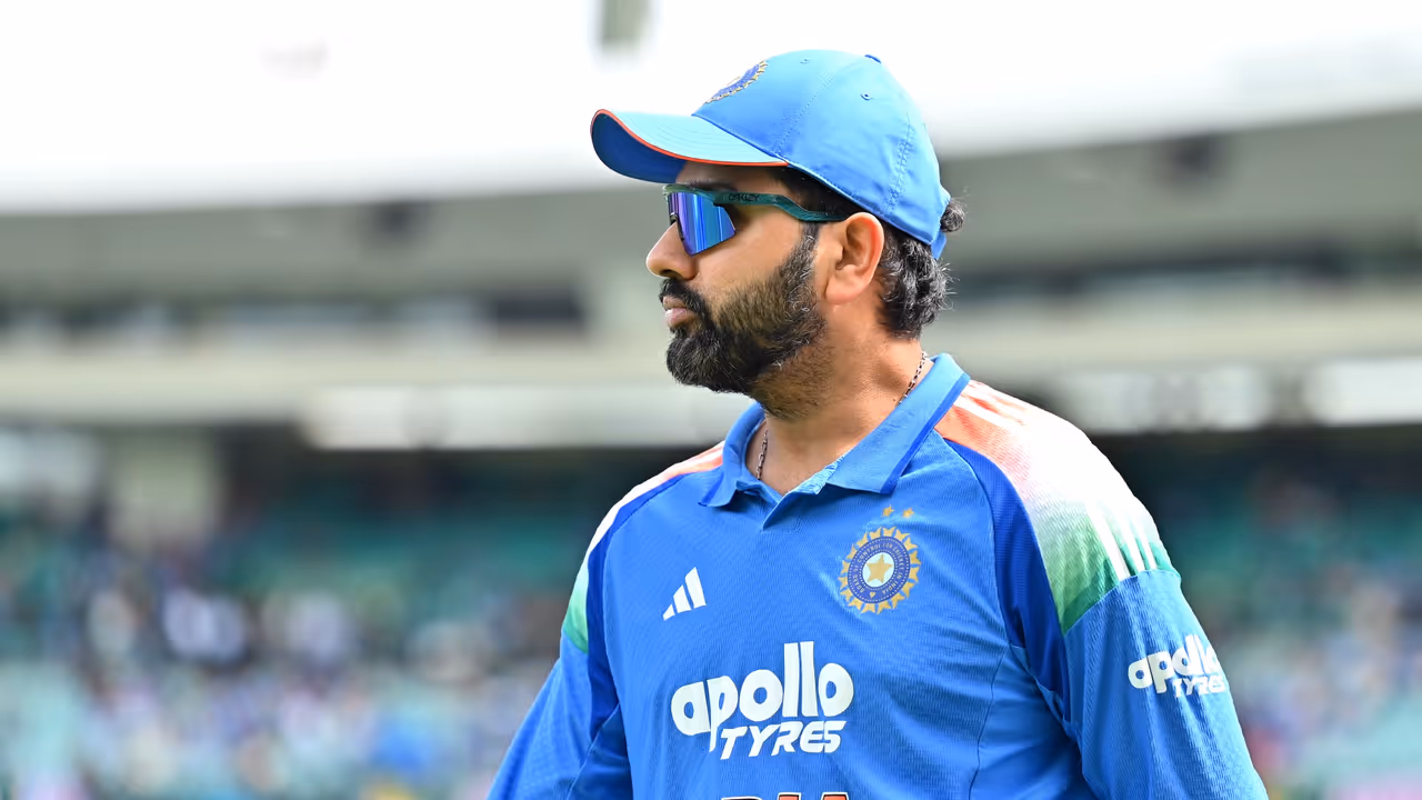 Rohit Sharma during India vs Australia ODI in Sydney Rohit Sharma during India vs Australia ODI in Sydney