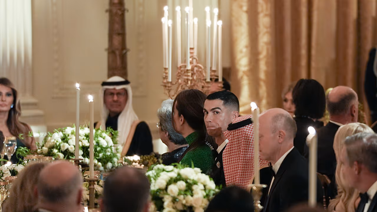 Cristiano Ronaldo at White House Cristiano Ronaldo at White House