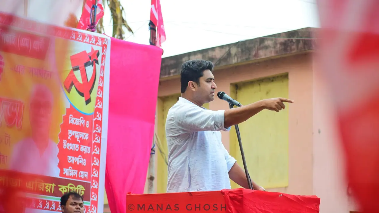 CPM leader Shatarup Ghoshs controversial comments at malda bsm CPM leader Shatarup Ghoshs controversial comments at malda bsm