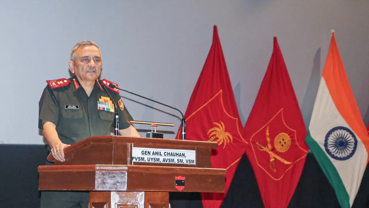 General Anil Chauhan visits the Headquarters of the Southern Command