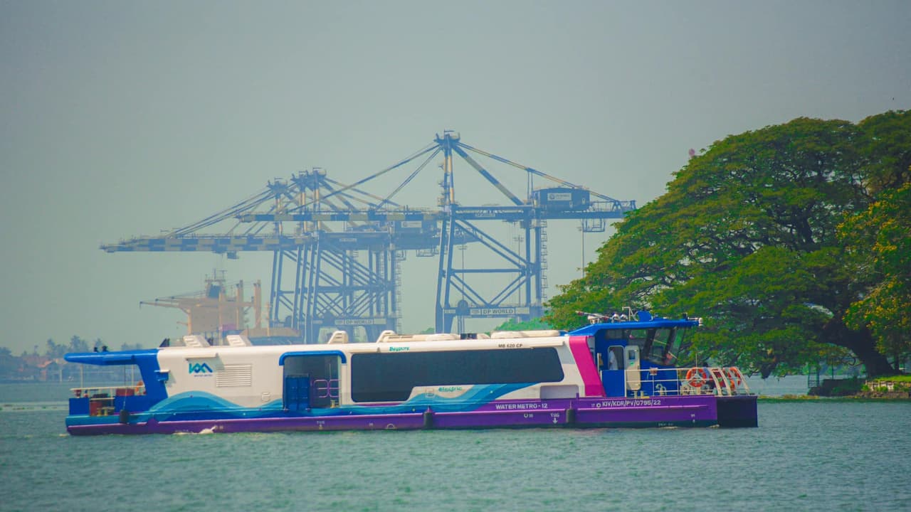 water metro kochi kerala india