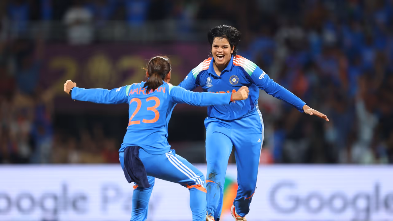 India's Shafali Verma against South Africa in Women's ODI World Cup 2025 India's Shafali Verma against South Africa in Women's ODI World Cup 2025