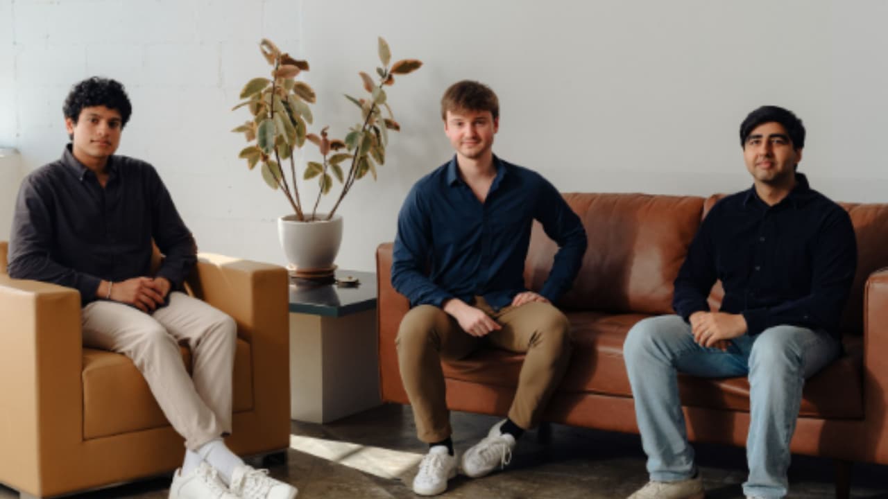 Adarsh Hiremath, Brendan Foody and Surya Midha