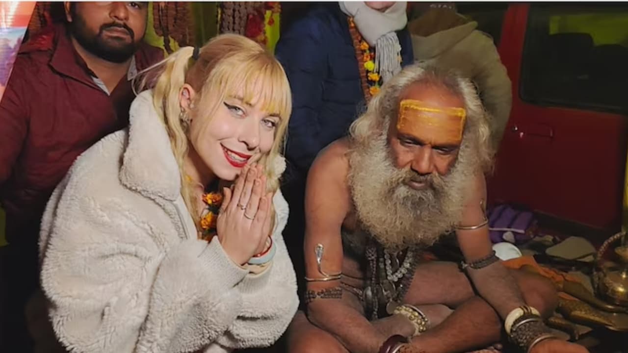 Italian woman finds peace and purpose at Prayagraj Italian woman finds peace and purpose at Prayagraj