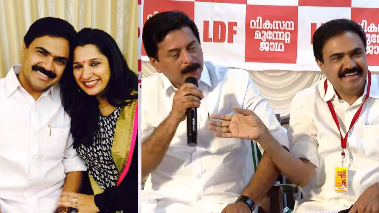Nisha Jose K Mani attending public events in Pala and Roshy Augustine interrupting Jose K Mani during a press conference Nisha Jose K Mani attending public events in Pala and Roshy Augustine interrupting Jose K Mani during a press conference