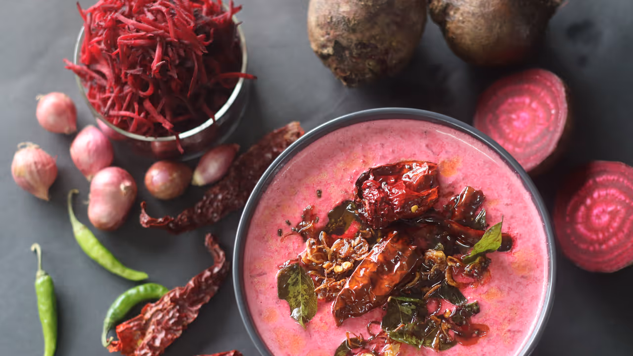  Beetroot Pachadi