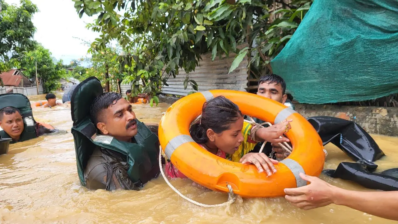 Indian Army's relief operations