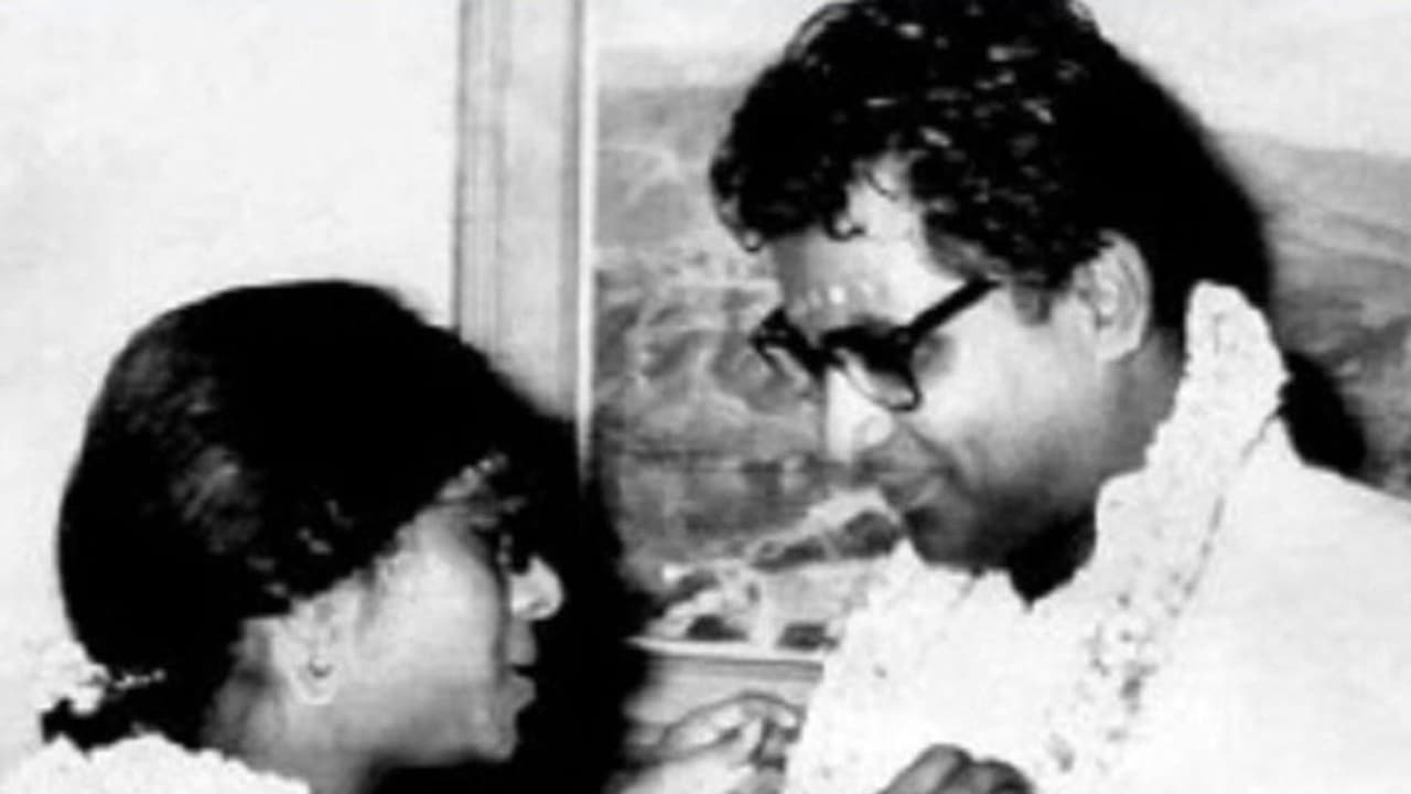 George Fernandez and Laila Kabir marriage file photo George Fernandez and Laila Kabir marriage file photo