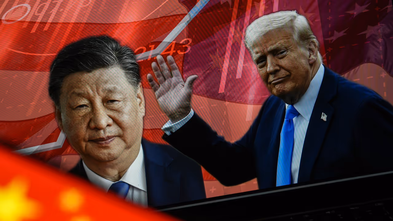 Donald Trump and Xi Jinping