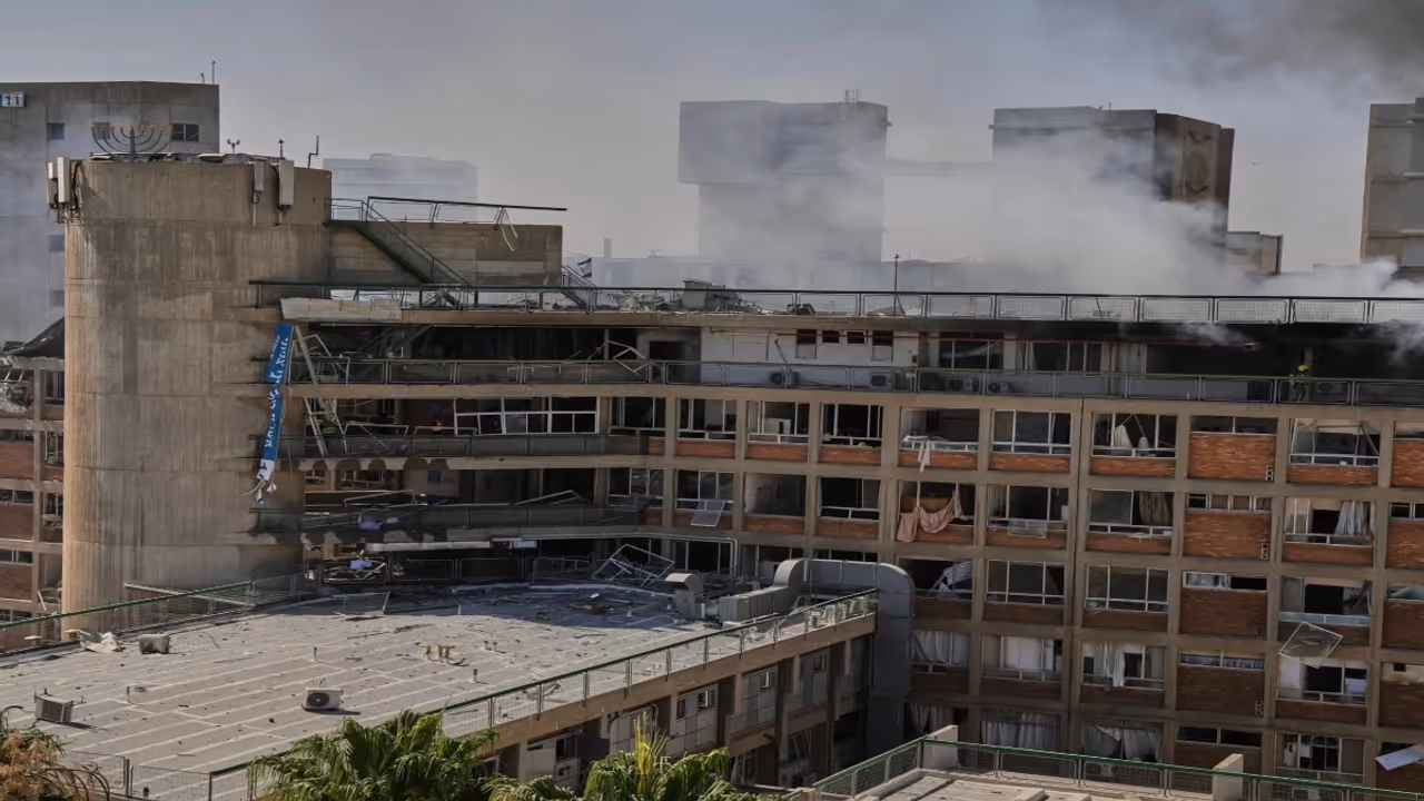 Iran Attacks On Iran Hospital