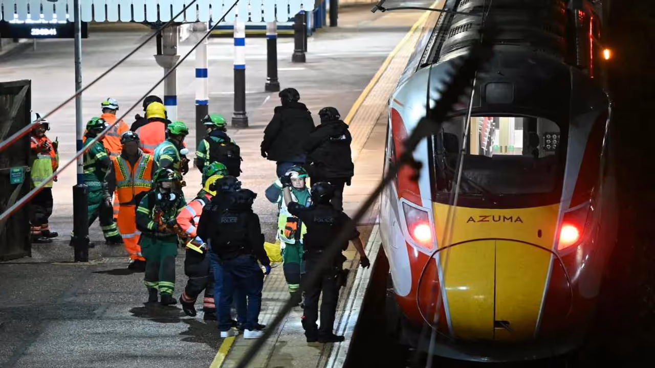 UK Train Stabbing Ten People Injured