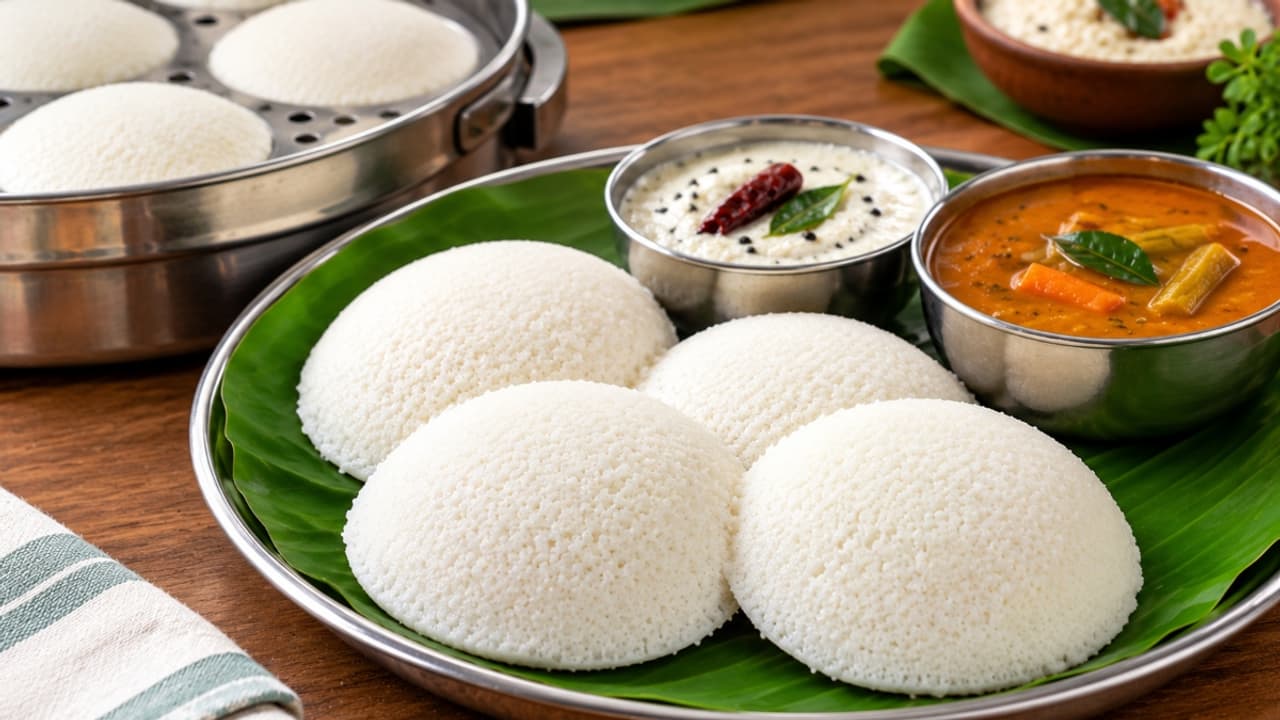 Madurai Style Malligipoo Idli Madurai Style Malligipoo Idli