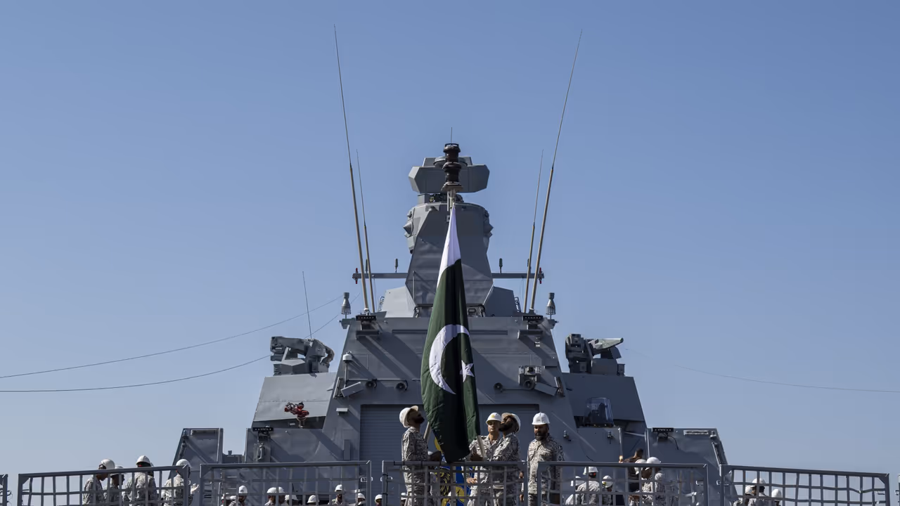 Pakistan Navy's PNS BABUR (Representation photo)