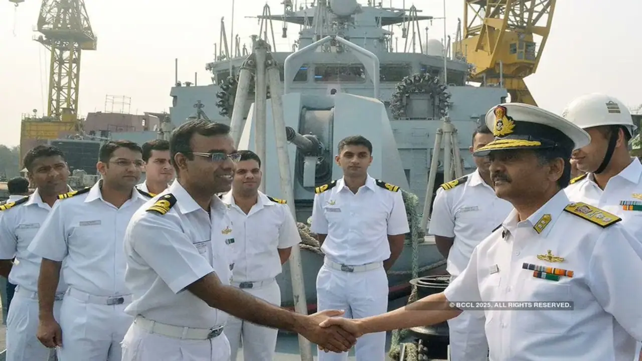 INS Arnala Indian Navy Warship