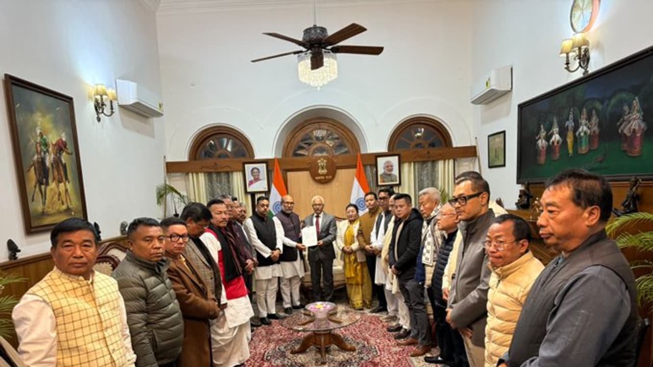 N Biren Singh resigned