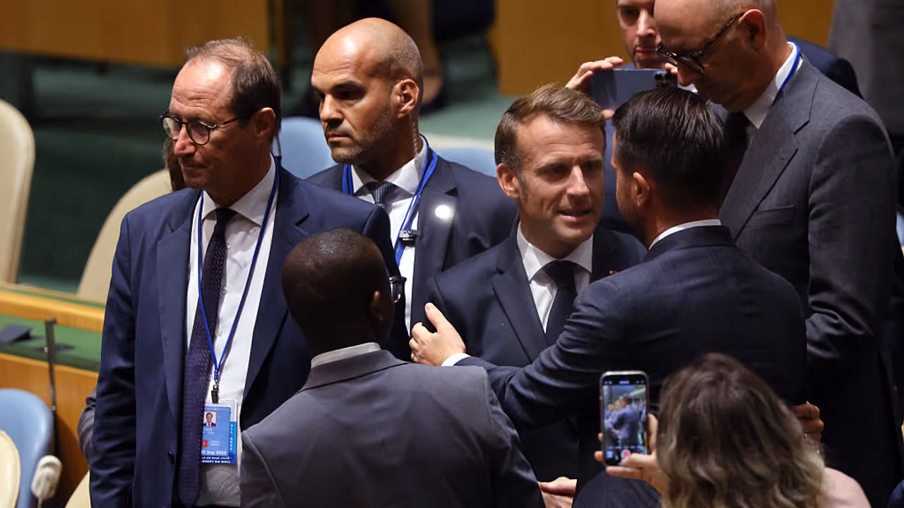 Emmanuel Marcon at UN