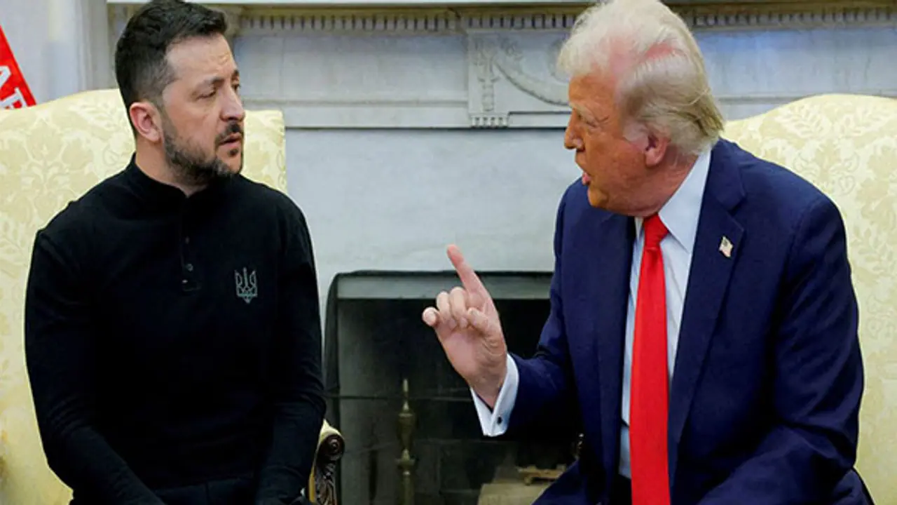 US President Donald Trump meets Ukrainian President Volodymyr Zelenskyy at the White House in Washington DC (File Image/Reuters) US President Donald Trump meets Ukrainian President Volodymyr Zelenskyy at the White House in Washington DC (File Image/Reuters)