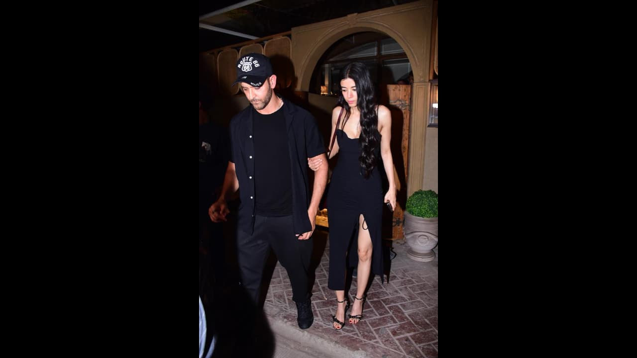 Hrithik Roshan and Saba Azad 