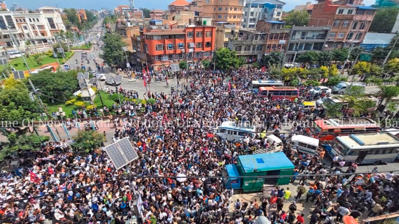 Nepal protest