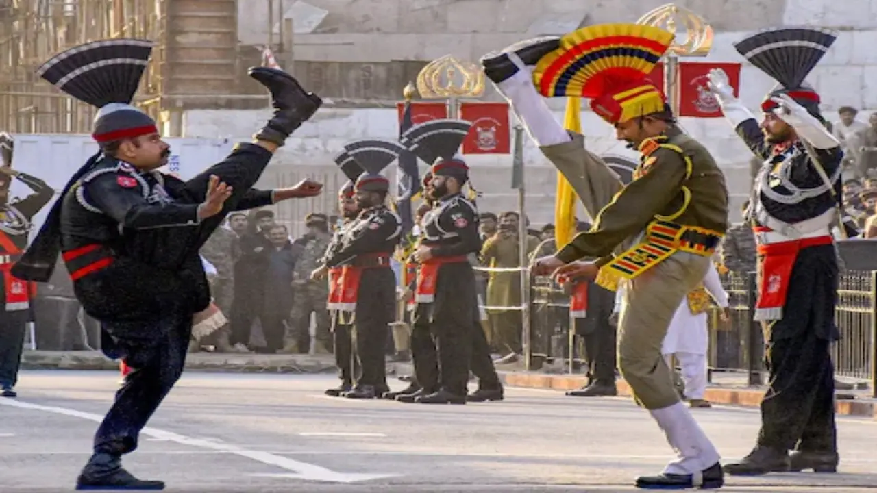 Attari Wagah border