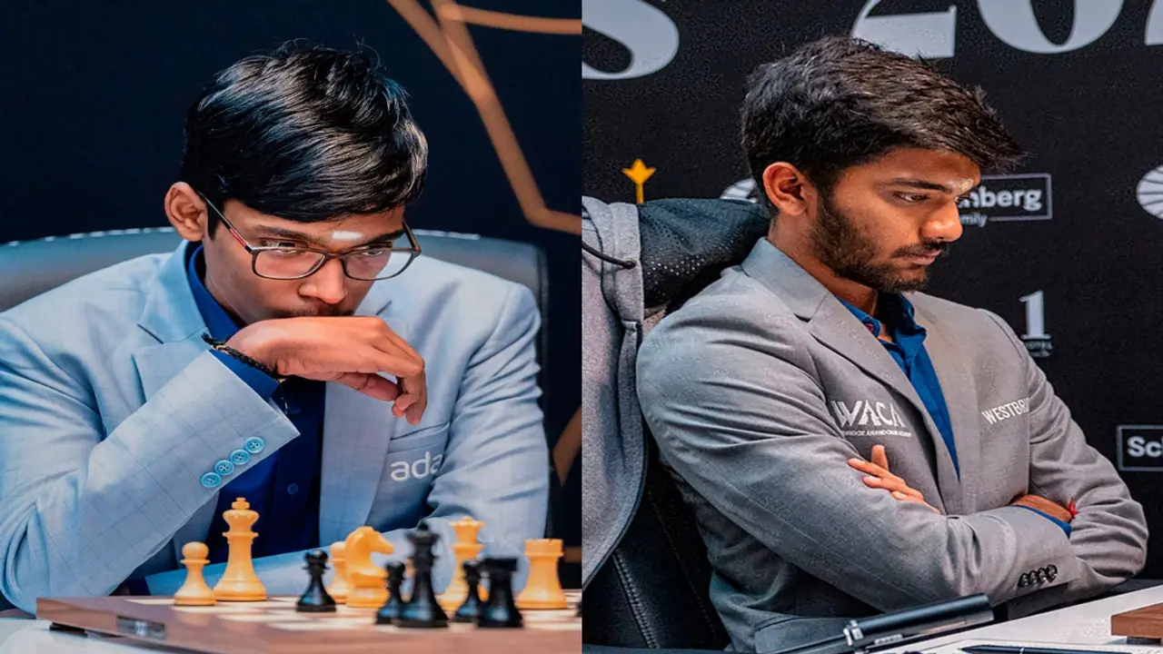 Praggnanandha and Gukesh Praggnanandha and Gukesh