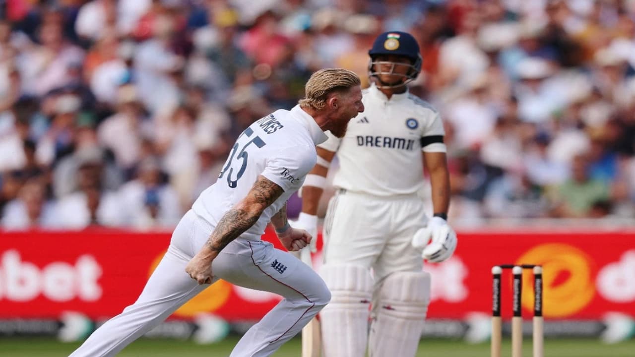 Jaiswal and Ben Stokes Clash Jaiswal and Ben Stokes Clash