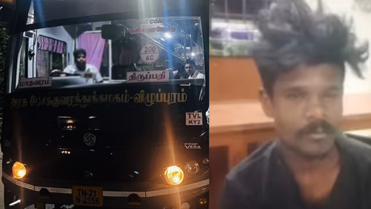 Tamilnadu Govt Bus Theft n Koyambedu Tamilnadu Govt Bus Theft n Koyambedu