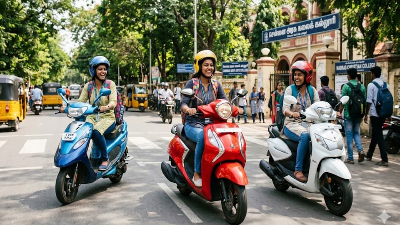 Best 5 Scooters for College Girls Best 5 Scooters for College Girls
