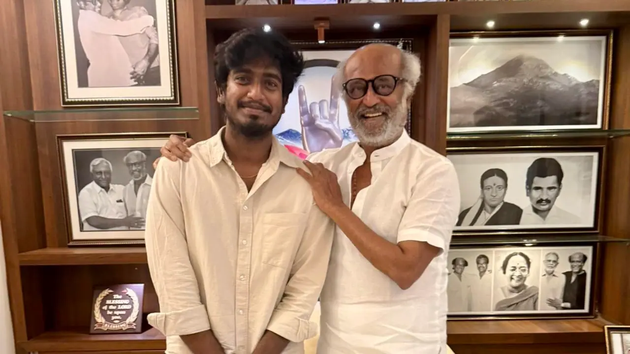 Tourist Family Director Abishan Jeevinth Rajinikanth Tourist Family Director Abishan Jeevinth Rajinikanth