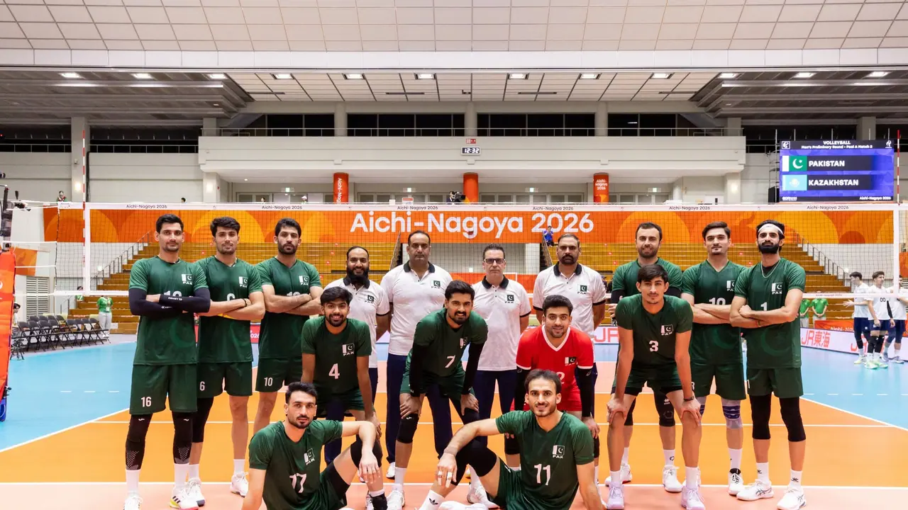 Pakistan Men's Volleyball Team at Asian Games 2026 Pakistan Men's Volleyball Team at Asian Games 2026