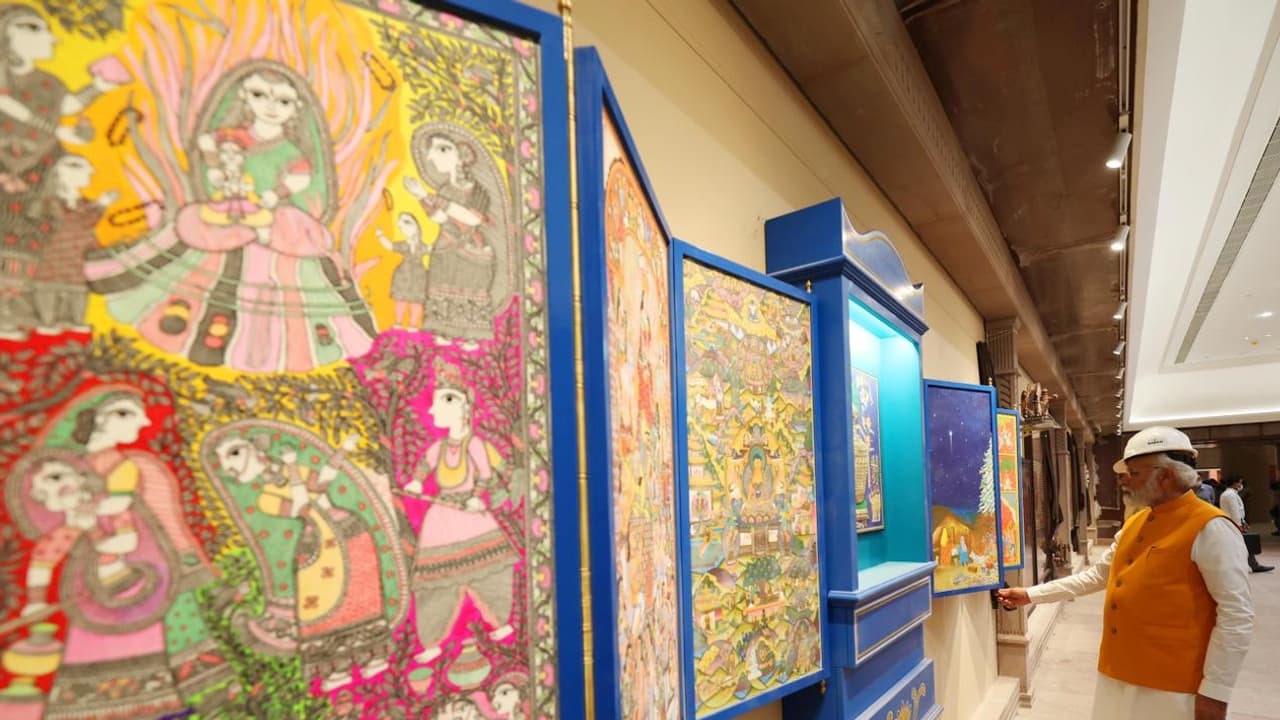 pm modi new parliament building