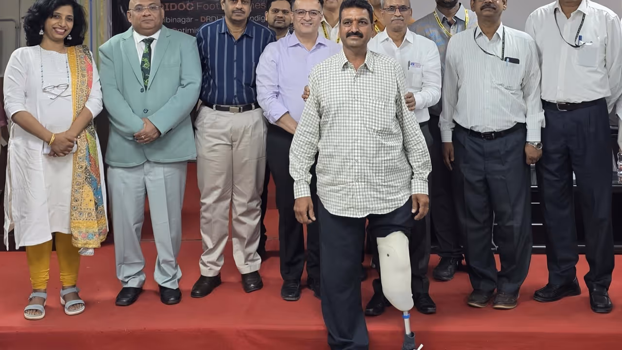 Carbon Fibre Foot Prosthesis