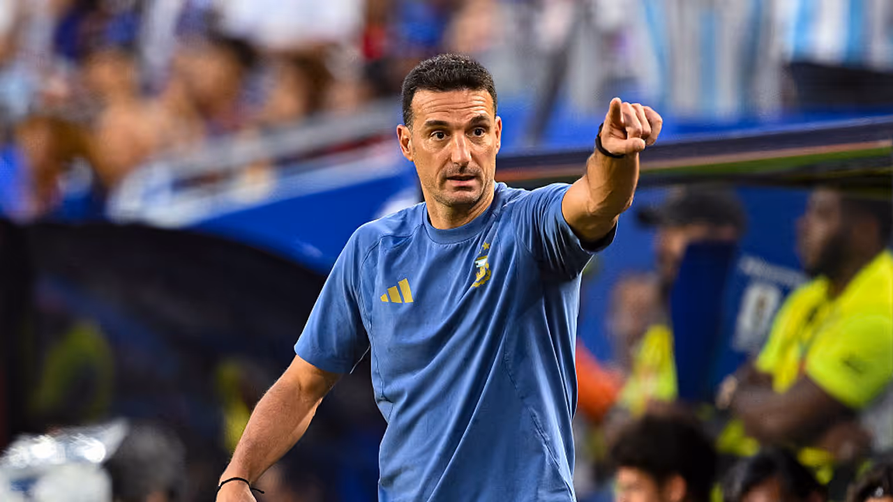 Argentina Coach Lionel Scaloni Argentina Coach Lionel Scaloni