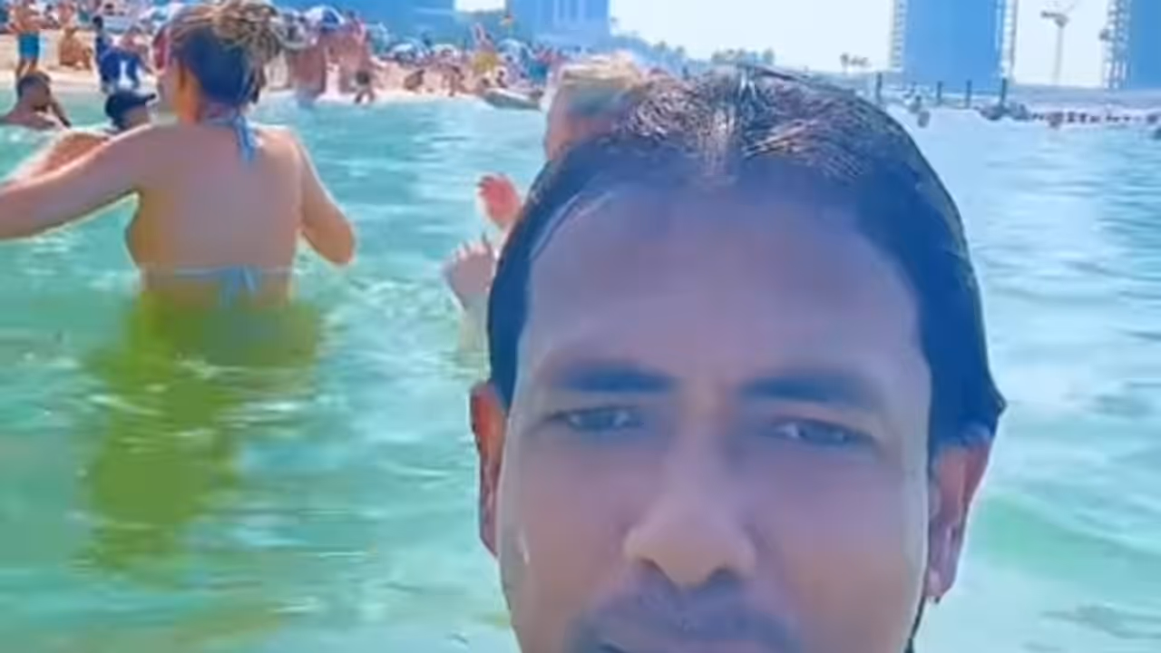 Bangladeshi Man Harasses Foreigner At Dubai Beach Bangladeshi Man Harasses Foreigner At Dubai Beach