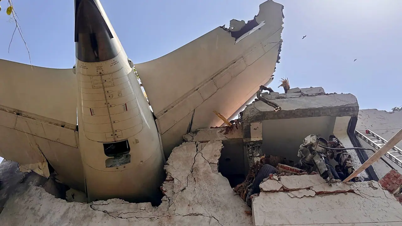 Air India Plane crashes in Ahmedabad Air India Plane crashes in Ahmedabad