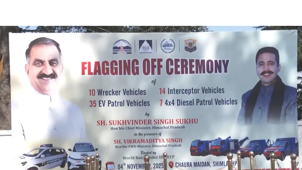 Himachal buses flagged off